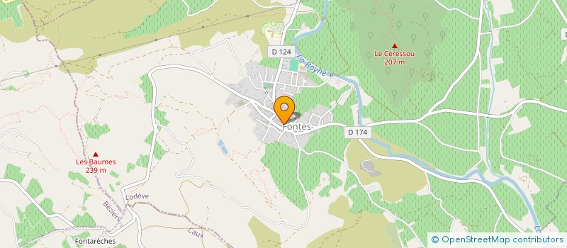 localisation de l'entreprise MADAME SARAH FONT  FONTES