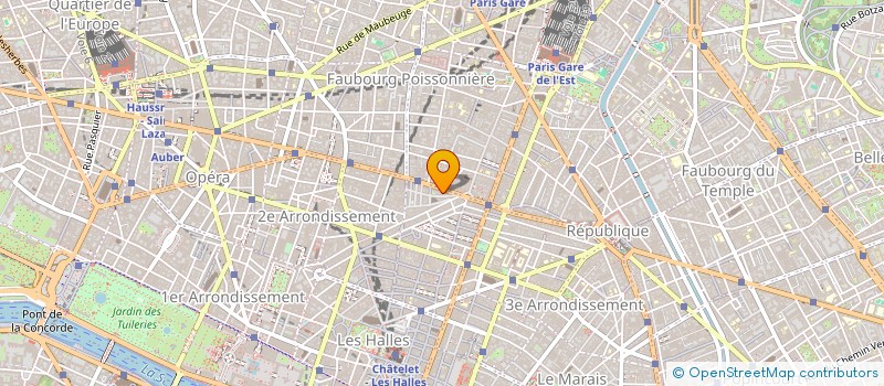 localisation de l'entreprise MADAME SARAH FOSSAT  PARIS