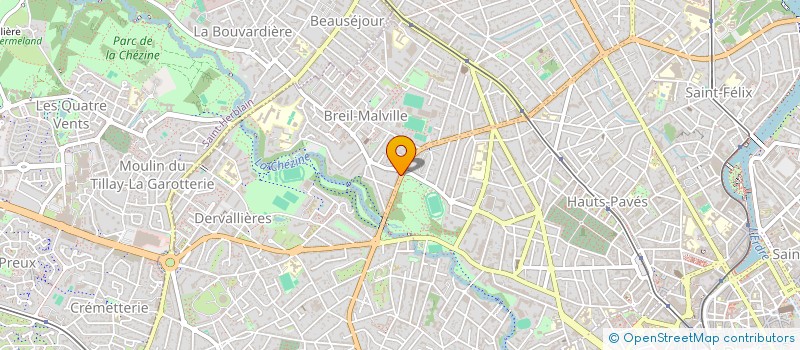 localisation de l'entreprise MADAME SARAH FOUCAUD à NANTES