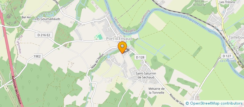 localisation de l'entreprise MADAME SARAH FOUGEROUX  PORT-D'ENVAUX