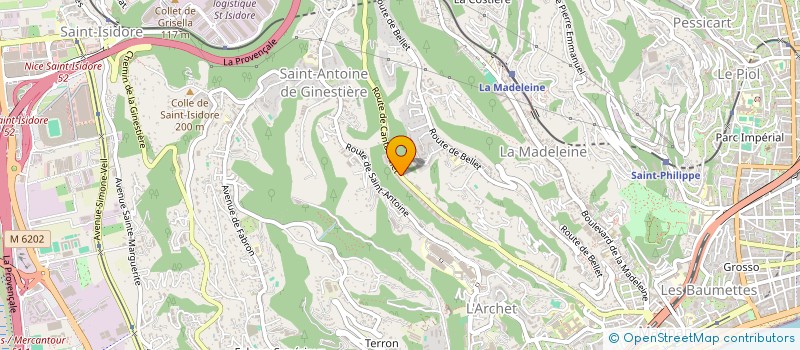 localisation de l'entreprise MADAME SARAH FRION  NICE