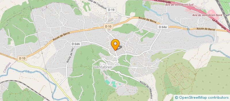 localisation de l'entreprise MADAME SARAH GABEL  VENTABREN