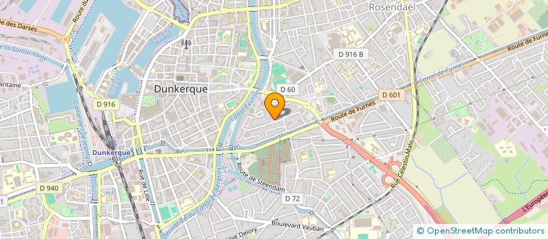 localisation de l'entreprise MADAME SARAH GAILHAC à DUNKERQUE