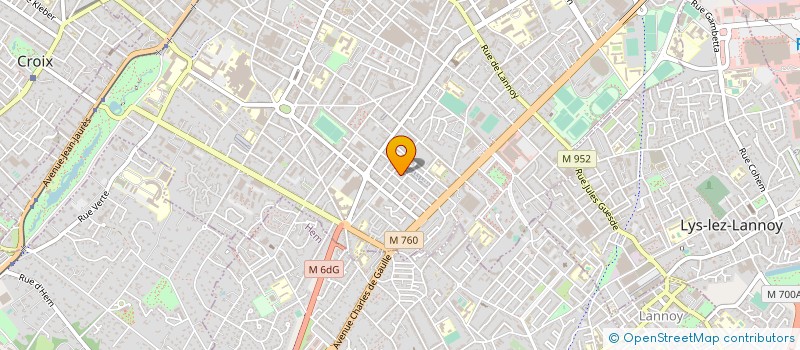 localisation de l'entreprise MADAME SARAH GAILLET  ROUBAIX