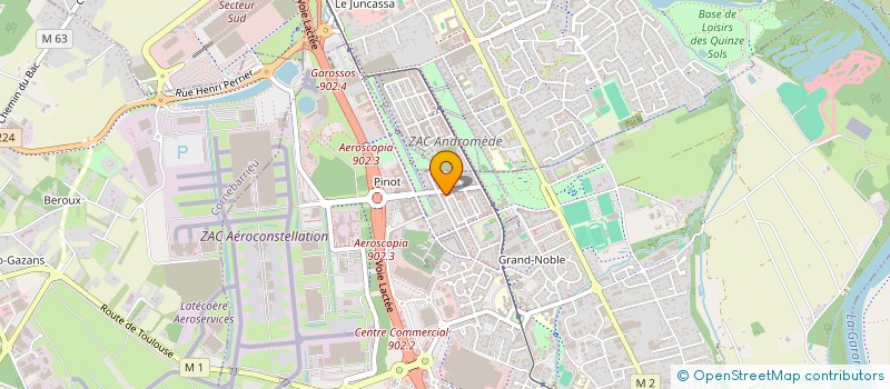 localisation de l'entreprise MADAME SARAH GALOISY  BLAGNAC