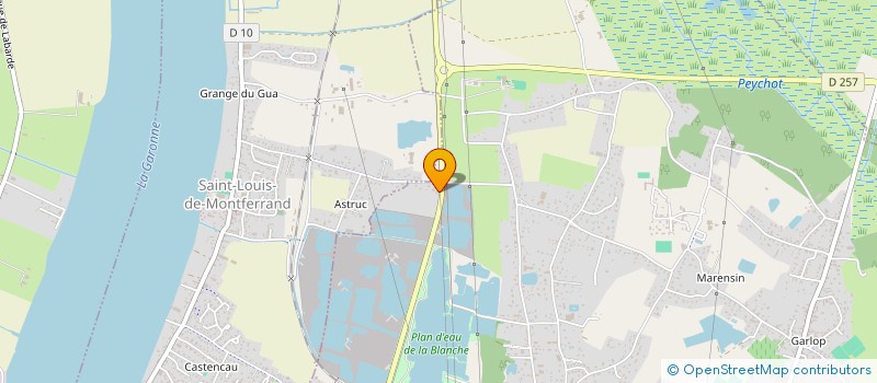 localisation de l'entreprise MADAME SARAH GARATE  AMBARES-ET-LAGRAVE