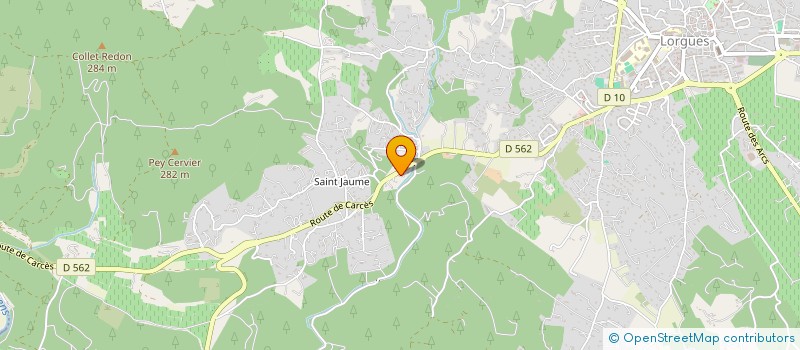 localisation de l'entreprise MADAME SARAH GARCIA  DRAGUIGNAN