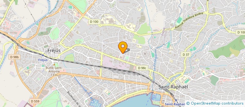 localisation de l'entreprise MADAME SARAH GARCIA à FREJUS