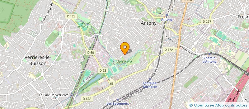 localisation de l'entreprise MADAME SARAH GARDET à ANTONY