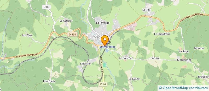 localisation de l'entreprise MADAME SARAH GARDON  ESTIVAREILLES