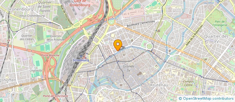localisation de l'entreprise MADAME SARAH GARGOWITSCH à STRASBOURG