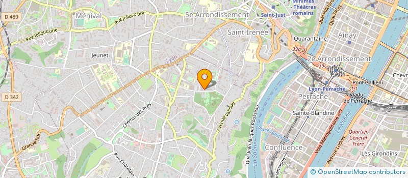 localisation de l'entreprise MADAME SARAH GARNIER à SAINTE-FOY-LES-LYON