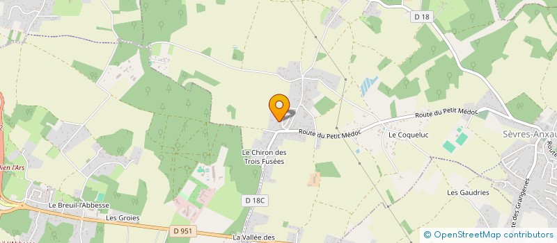 localisation de l'entreprise MADAME SARAH GAUD  SEVRES-ANXAUMONT