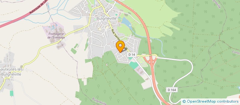 localisation de l'entreprise MADAME SARAH GAUTHIER  BULGNEVILLE