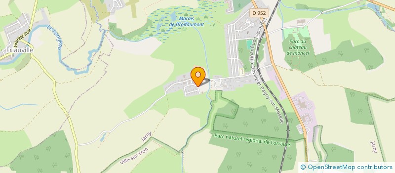 localisation de l'entreprise MADAME SARAH GENDRE  JARNY