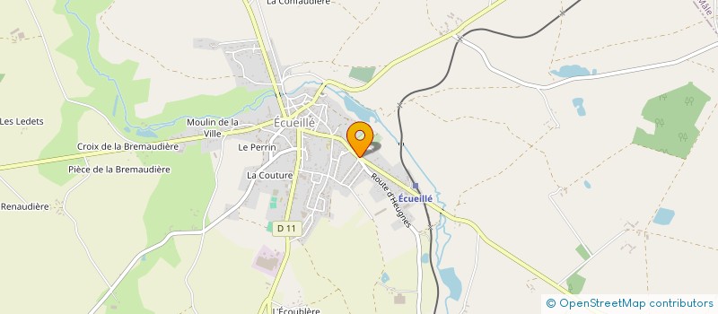 localisation de l'entreprise MADAME SARAH GENDRON à ECUEILLE