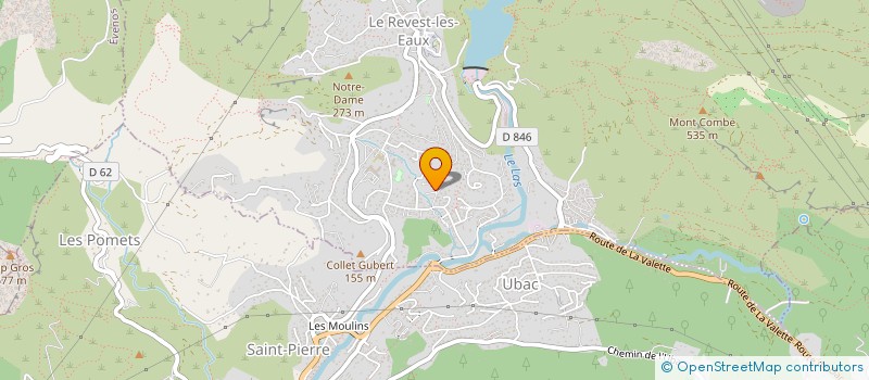 localisation de l'entreprise MADAME SARAH GENET  TOULON