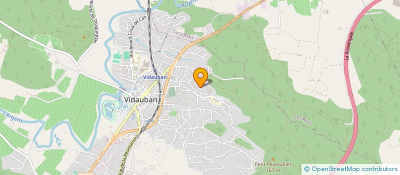 localisation de l'entreprise MADAME SARAH GENEVIEVE  VIDAUBAN