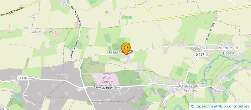 localisation de l'entreprise MADAME SARAH GERARD  VAUCELLES