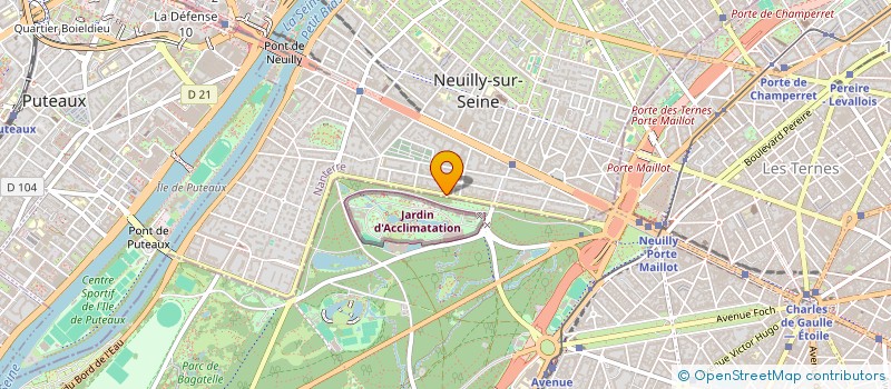 localisation de l'entreprise MADAME SARAH GHARIANI  NEUILLY-SUR-SEINE