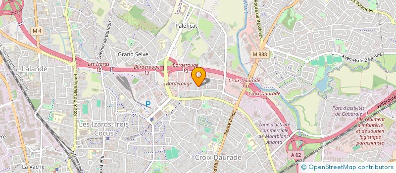 localisation de l'entreprise MADAME SARAH GHIOUANE à TOULOUSE