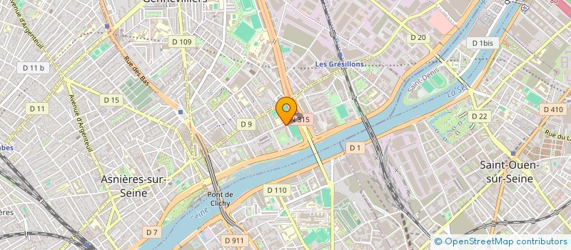 localisation de l'entreprise MADAME SARAH GHOUBARI  ASNIERES-SUR-SEINE