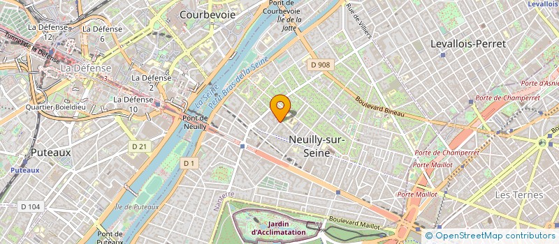 localisation de l'entreprise MADAME SARAH GIAMI à NEUILLY-SUR-SEINE