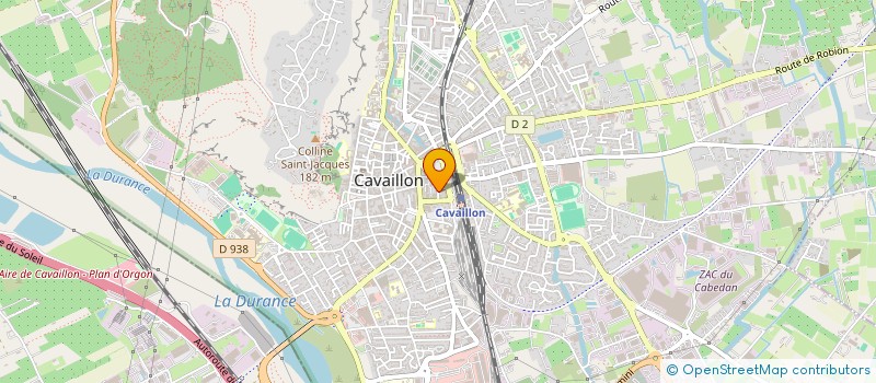 localisation de l'entreprise MADAME SARAH GIGANTE  CAVAILLON