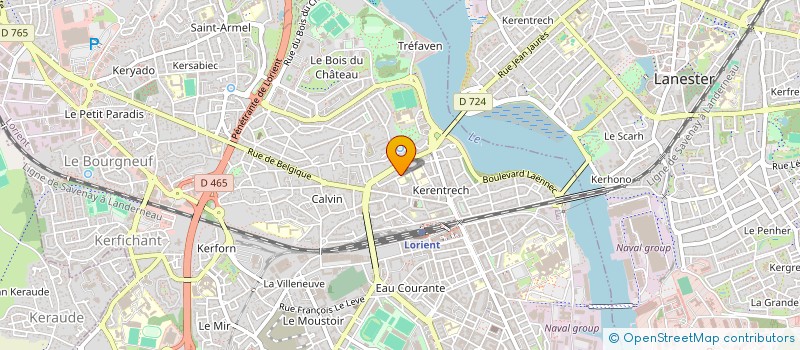 localisation de l'entreprise MADAME SARAH GLAIS  CAUDAN