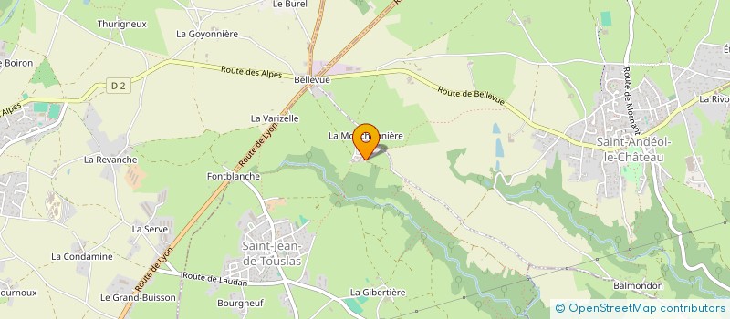 localisation de l'entreprise MADAME SARAH GLASSIER à BEAUVALLON