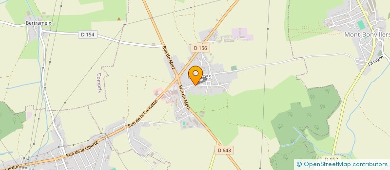 localisation de l'entreprise MADAME SARAH GOBERT  LANDRES