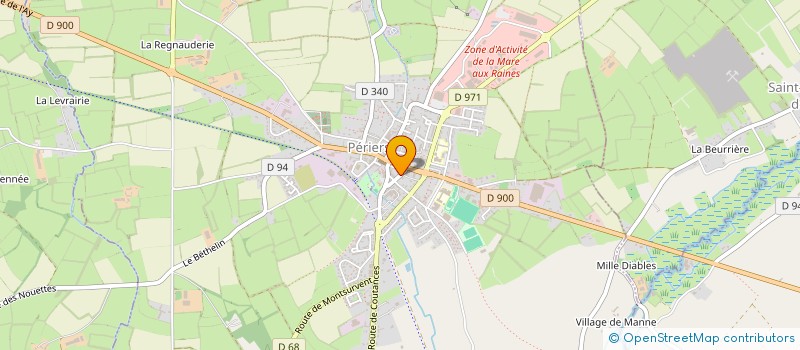 localisation de l'entreprise MADAME SARAH GOHIN  PERIERS