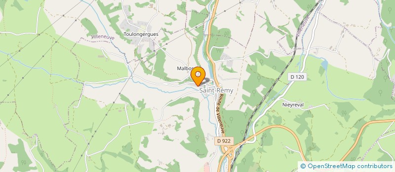 localisation de l'entreprise MADAME SARAH GONI  SAINT-REMY