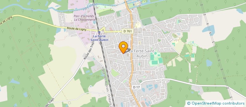 localisation de l'entreprise MADAME SARAH GOUNIN à LA FERTE-SAINT-AUBIN