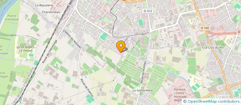 localisation de l'entreprise MADAME SARAH GOUYOU-BEAUCHAMPS à ANGERS