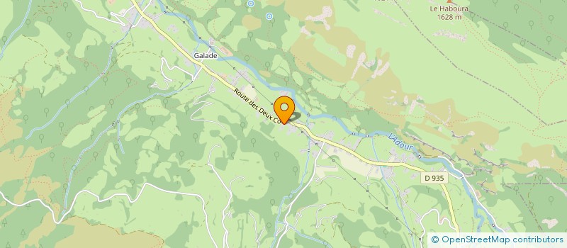 localisation de l'entreprise MADAME SARAH GRANDSIMON  CAMPAN