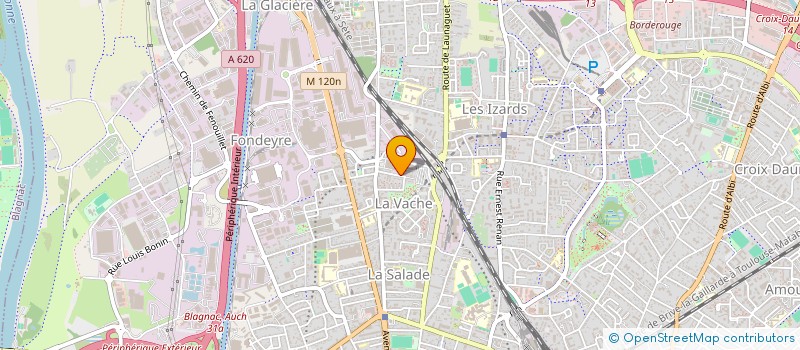 localisation de l'entreprise MADAME SARAH GRANGER à TOULOUSE