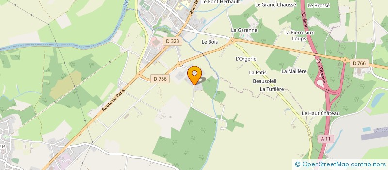 localisation de l'entreprise MADAME SARAH GUERIN à LOIRE-AUTHION