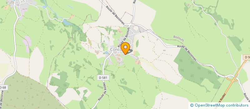 localisation de l'entreprise MADAME SARAH GUILHAUMON  SEBAZAC-CONCOURES