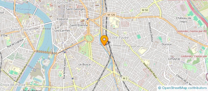 localisation de l'entreprise MADAME SARAH GURGEL à TOULOUSE