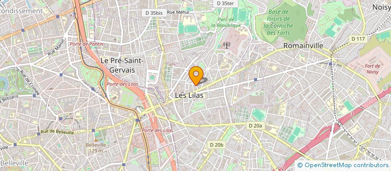 localisation de l'entreprise MADAME SARAH HADDAD à LES LILAS