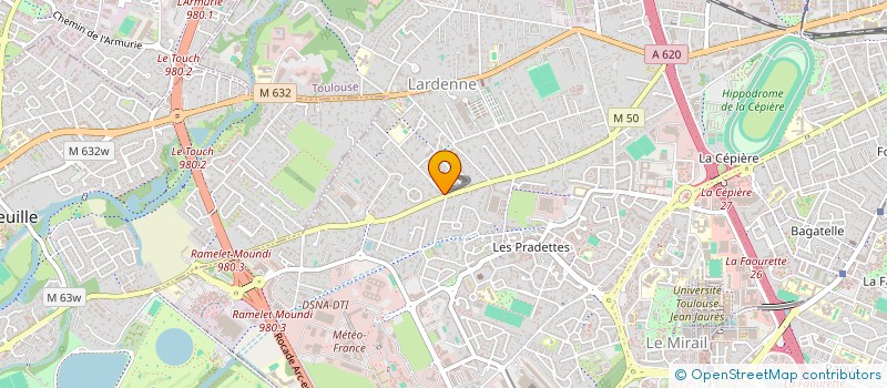 localisation de l'entreprise MADAME SARAH HAMAIZI  TOULOUSE