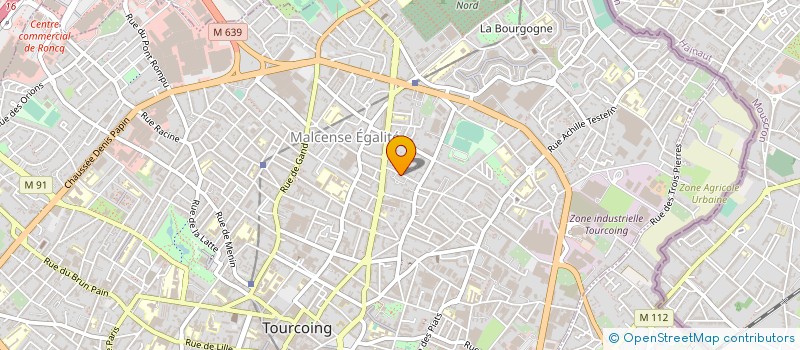 localisation de l'entreprise MADAME SARAH HAMITOUCHE à TOURCOING