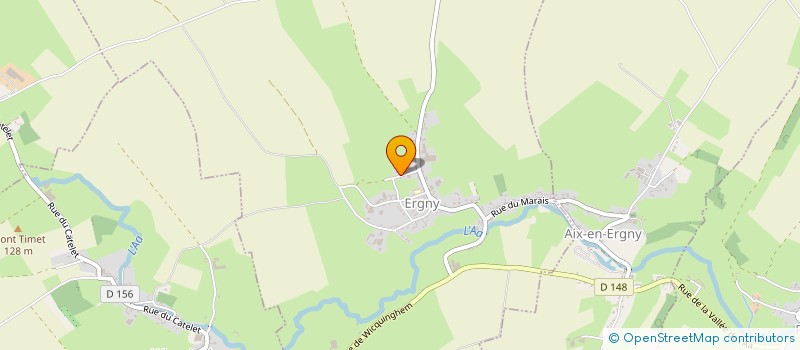 localisation de l'entreprise MADAME SARAH HARRIS  ERGNY