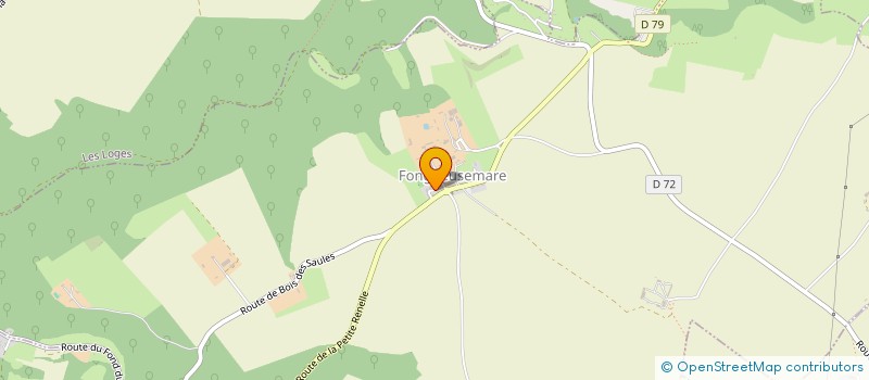 localisation de l'entreprise MADAME SARAH HAUBERT  FONGUEUSEMARE