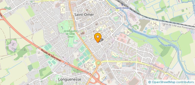 localisation de l'entreprise MADAME SARAH HAWORTH  SAINT-OMER