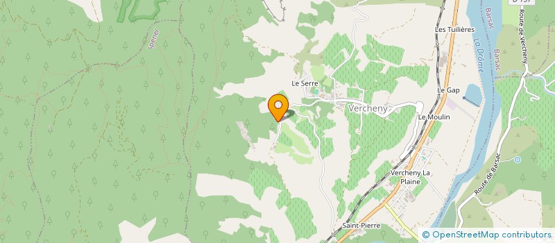 localisation de l'entreprise MADAME SARAH HAYES  VERCHENY