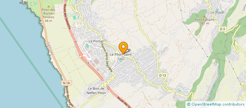 localisation de l'entreprise MADAME SARAH HENRIET à SAINT-LEU