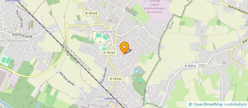 localisation de l'entreprise MADAME SARAH HERBERT  LEFOREST