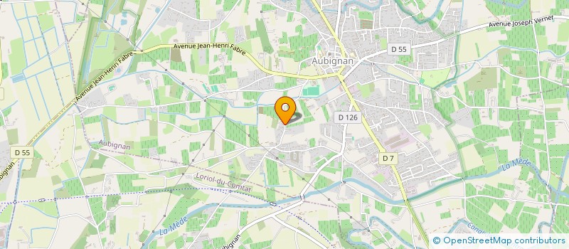 localisation de l'entreprise MADAME SARAH HERLY  AUBIGNAN